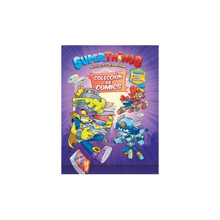 LIBRO COLECCIONISTA COMICS SUPERTHINGS - KK Y GK SERIES - VERSION MAX