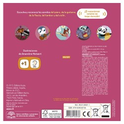 INSTRUMENTOS DE MUSICA: LIBRO SONORO