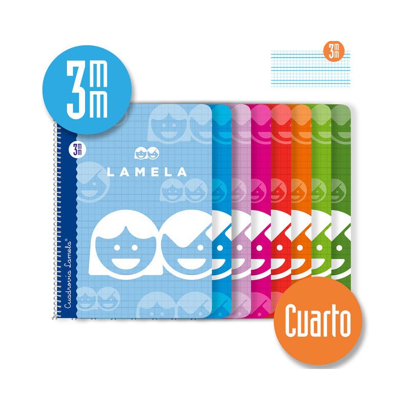 LAMELA BLOC tapa BLANDA 4º 40h CUADROVIA 3 mm