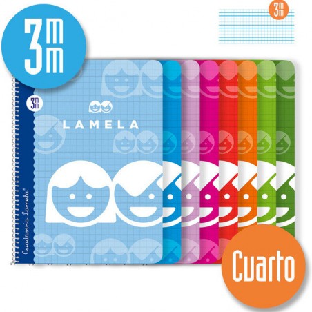 LAMELA BLOC tapa BLANDA 4º 40h CUADROVIA 3 mm