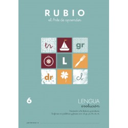 CUADERNO LENGUA 6 RUBIO EVOLUCION