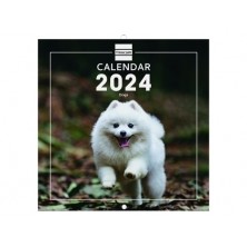 CALENDARIO (2024) FINOCAM INTERNACIONAL PARED IMAGENES MENSUAL PARA ESCRIBIR 180x180 DOGS