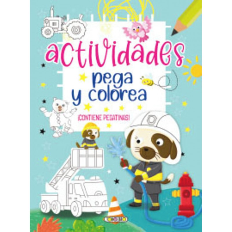 ACTIVIDADES PEGA Y COLOREA (T5104001)