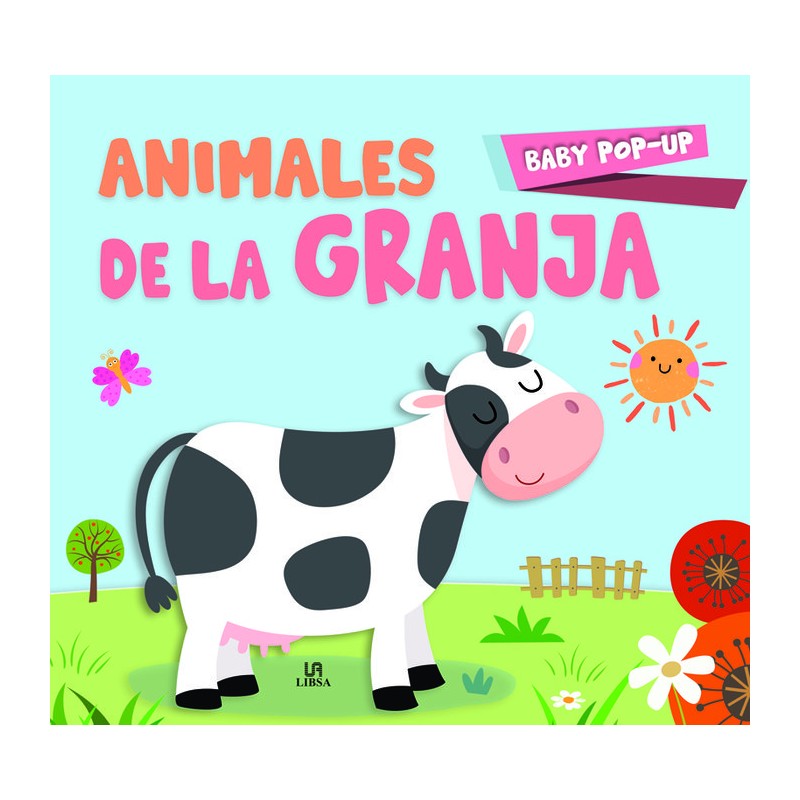 ANIMALES DE LA GRANJA BABY POP-UP