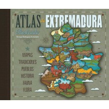 PACK ATLAS ILUSTRADO EXTREMADURA + CALENDARIO EXTREMEÑO 2024