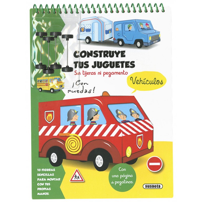 VEHICULOS, CONSTRUYE TUS JUGUETES