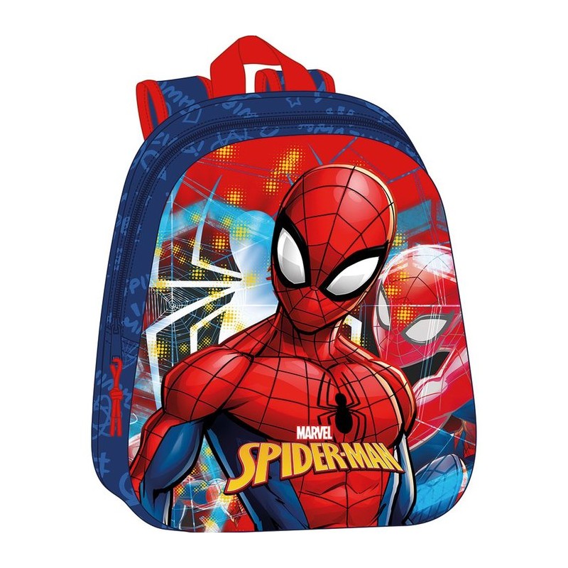 MOCHILA GUARDERIA 3D SPIDER-MAN