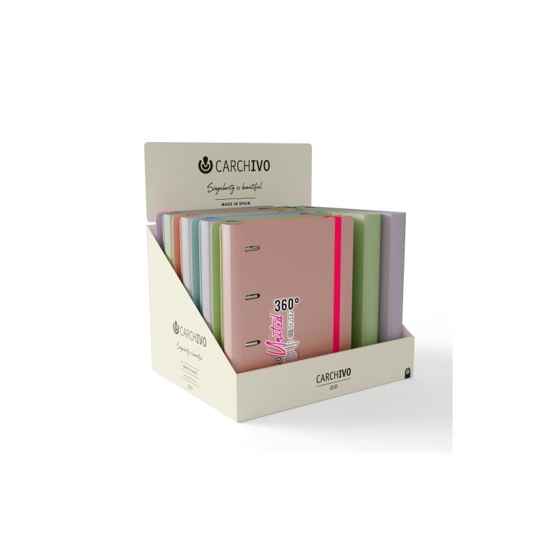CARPEBLOC CARCHIVO 360 UNITED PP RIG A4 4 an.