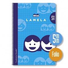 LAMELA BLOC tapa BLANDA Fº 80h CUADROVIA 5 mm