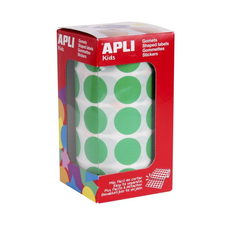 GOMETS REDONDO ROLLO 20 VERDE 4862