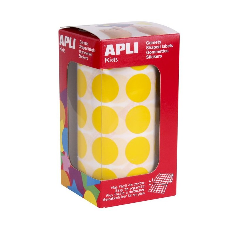 GOMETS REDONDO ROLLO 20 AMARILLO 4859