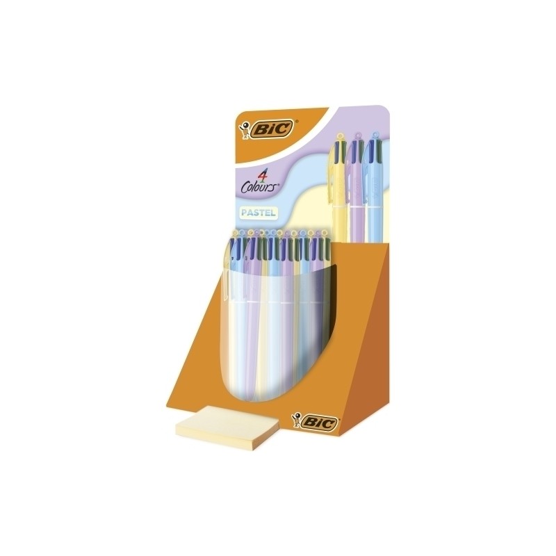 BOLIGRAFO de 4 COLORES BIC PASTEL