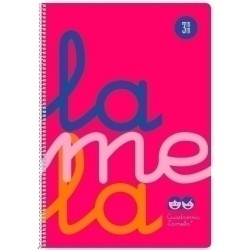 LAMELA BLOC tapa POLIPROPILENO Fº 80h CUADROVIA 3 mm ROSA