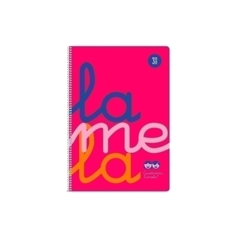 LAMELA BLOC tapa POLIPROPILENO Fº 80h CUADROVIA 3 mm ROSA