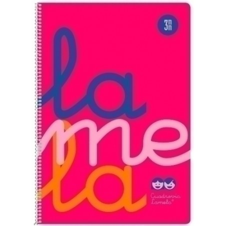 LAMELA BLOC tapa POLIPROPILENO Fº 80h CUADROVIA 3 mm ROSA