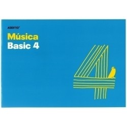 BLOC de MUSICA ADDITIO BASIC 4 PENTAGRAMAS 24x17 APDO.