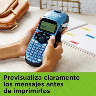 MAQUINA DYMO LETRATAG LT100H + CINTA