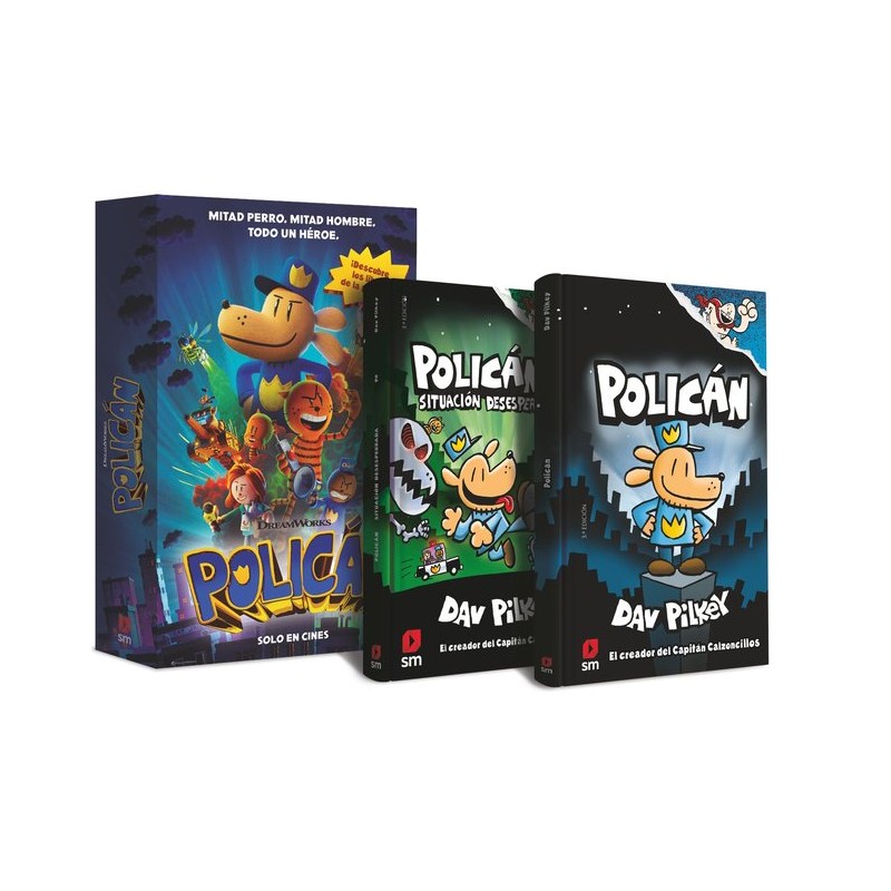 PACK CAJA DE POLICAN LIBROS 1 Y 2