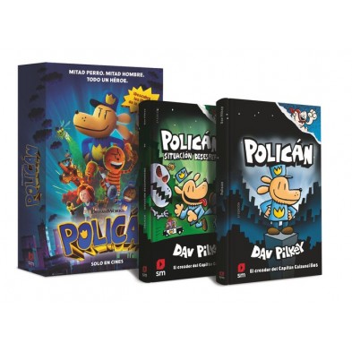 PACK CAJA DE POLICAN LIBROS 1 Y 2