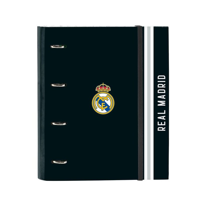 CARPETA 4 ANILLAS 35MM+100H+5 SEPAR REAL MADRID 1ª EQ.24/25