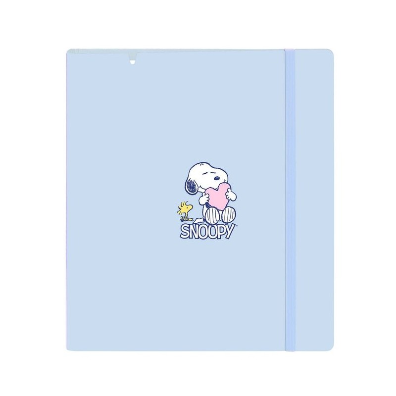 CARPEBLOC PP FOAM 4 ANILLAS 35MM + RECAMBIO SNOOPY LOVE