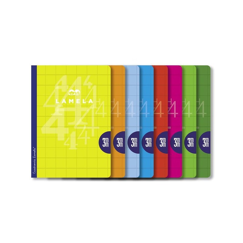 LIBRETA A4 CUADROVIA 3MM 50H
