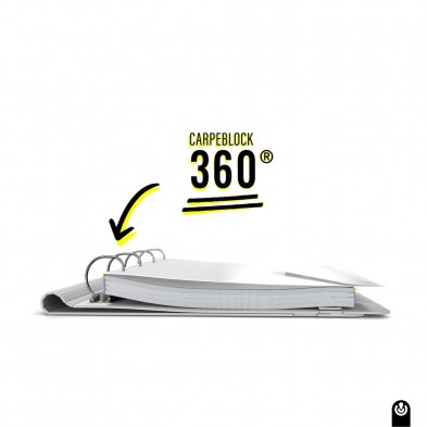 CARPEBLOC 360º FOAM MY RULES GREY CUADRO 5MM 90G 100H