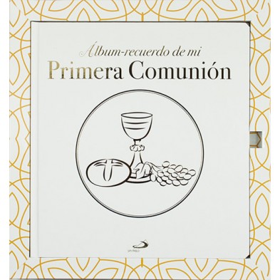 ALBUM RECUERDO MI PRIMERA COMUNION MODELO D