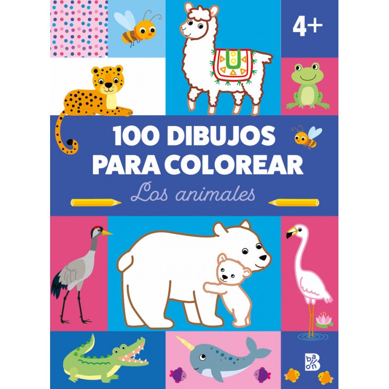 100 DIBUJOS PARA COLOREAR LOS ANIMALES