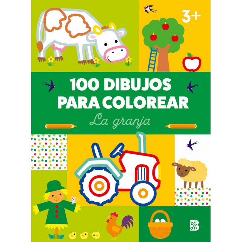 100 DIBUJOS PARA COLOREAR LA GRANJA