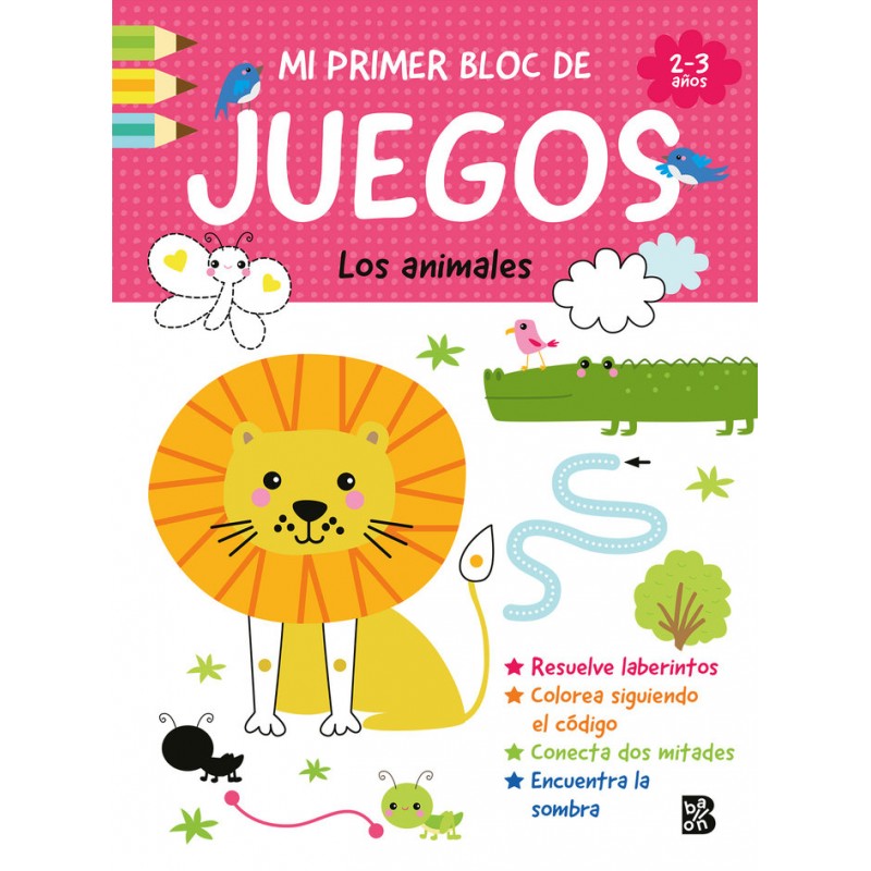 MI PRIMER BLOC DE JUEGOS LOS ANIMALES