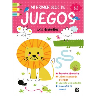 MI PRIMER BLOC DE JUEGOS LOS ANIMALES