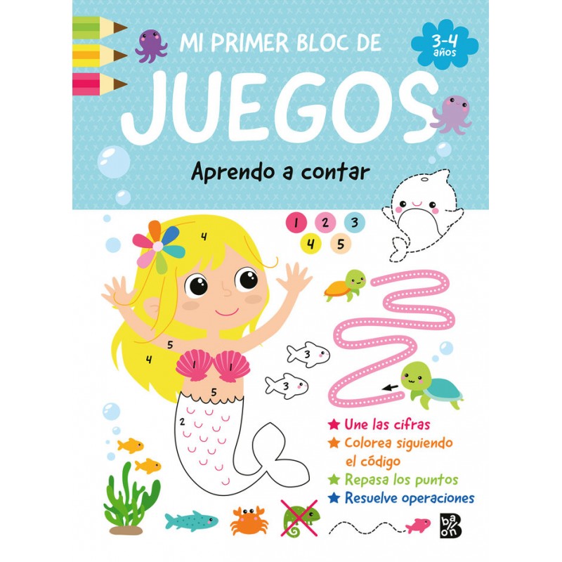 MI PRIMER BLOC DE JUEGOS APRENDO A CONTAR