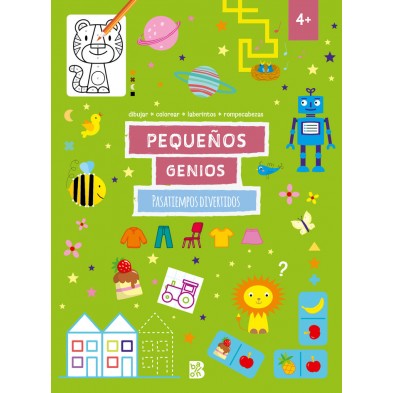 PEQUEÑOS GENIOS PASATIEMPOS DIVERTIDOS +4