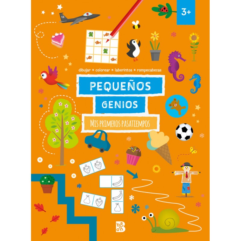 PEQUEÑOS GENIOS MIS PRIMEROS PASATIEMPOS +3