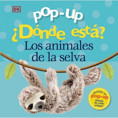 POP UP DONDE ESTA LOS ANIMALES DE LA SELVA