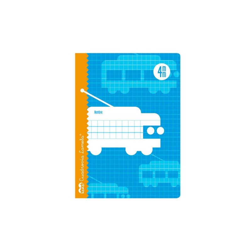 LAMELA LIBRETA GRAPADA 16h 4º CUADROVIA 4 mm