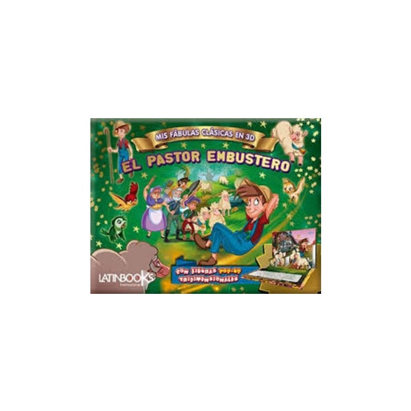 MIS FÁBULAS CLÁSICAS 3D POP UP - EL PASTOR EMBUSTERO