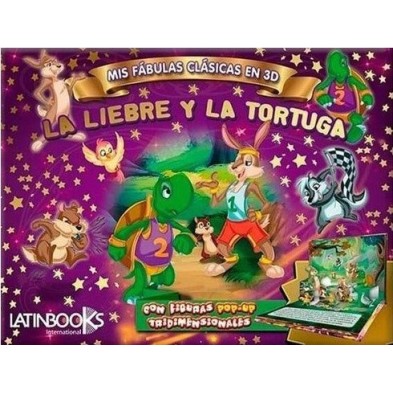 MIS FÁBULAS CLÁSICAS 3D POP UP - LA LIEBRE Y LA TORTUGA