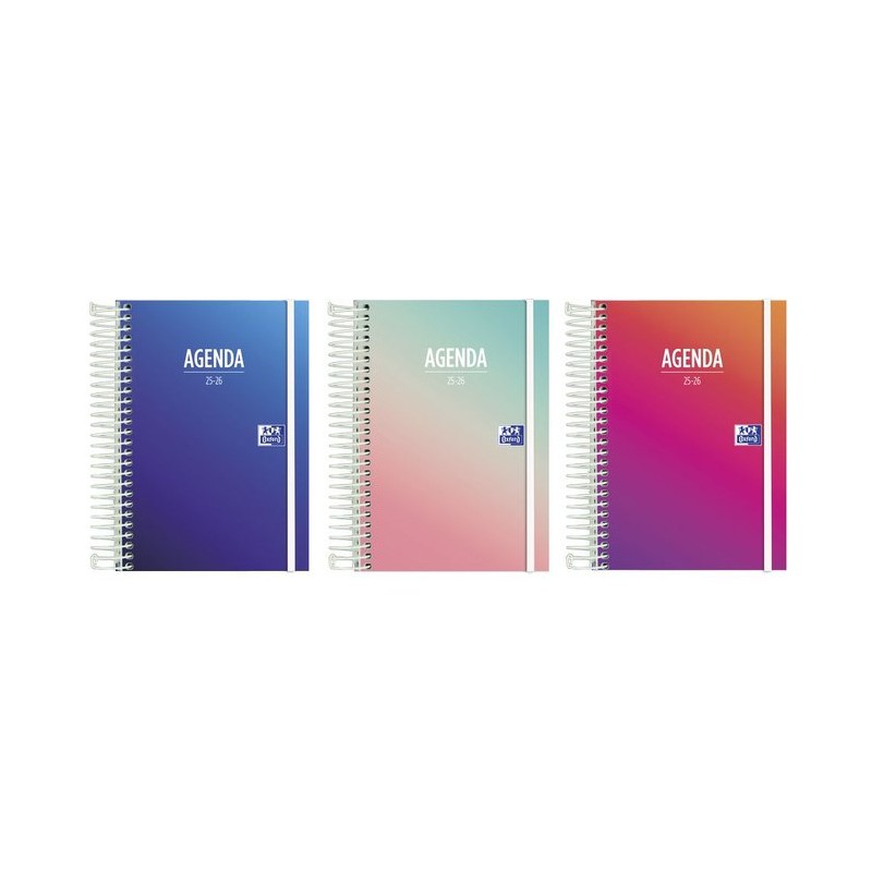 AGENDA ESCOLAR 25-26 GRADIENT 8º DIA PAGINA OXFORD