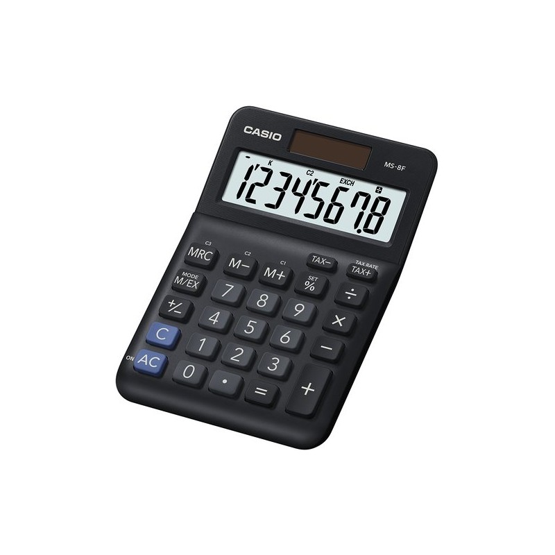 CALCULADORA SOBREMESA CASIO 8 DIGITOS MS-8F