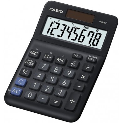 CALCULADORA SOBREMESA CASIO 8 DIGITOS MS-8F