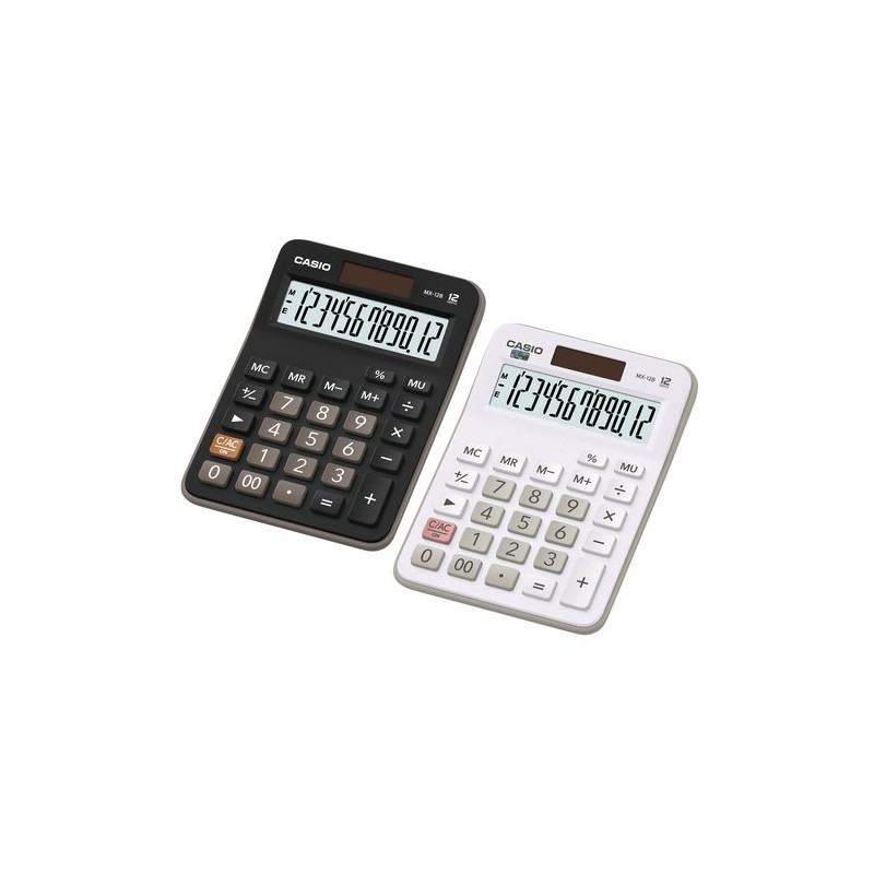 CALCULADORA SOBREMESA CASIO 12 DIGITOS MX-12B
