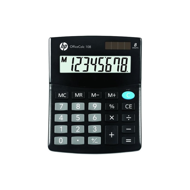 CALCULADORA SOBREMESA HP 8 DIGITOS HP-OC 108/INT BX
