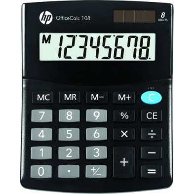 CALCULADORA SOBREMESA HP 8 DIGITOS HP-OC 108/INT BX