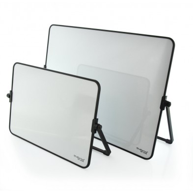 PIZARRA BLANCA CON PIE AJUSTABLE TAMAÑO A4