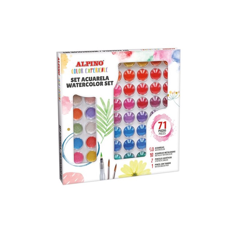 ACUARELAS COLOR EXPERIENCE SET de 71 ACUARELAS