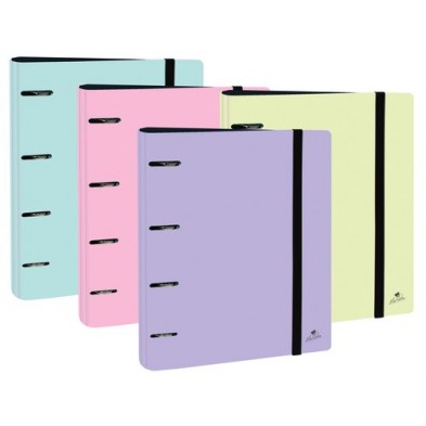 CARPEBLOC MARIOLA POLYFOAM A4 4 an. MIXTAS 40mm SIN RECAMBIO SURTIDO PASTEL (4 col.)