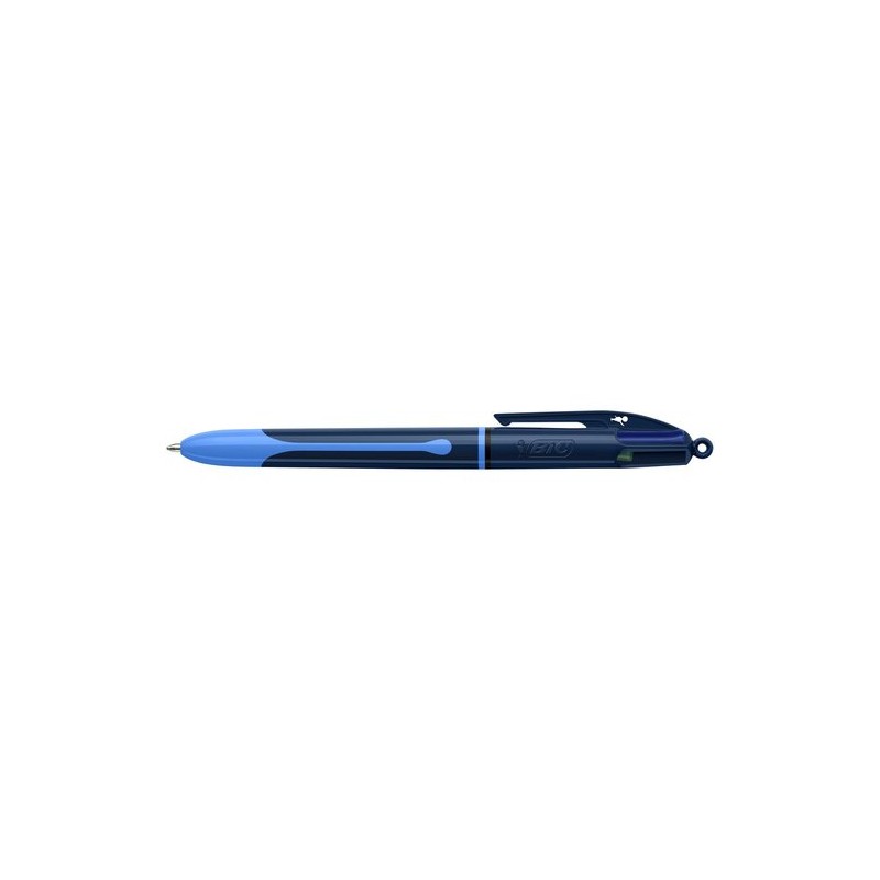 BOLIGRAFO BIC 4 COLORES SMOOTH AZUL
