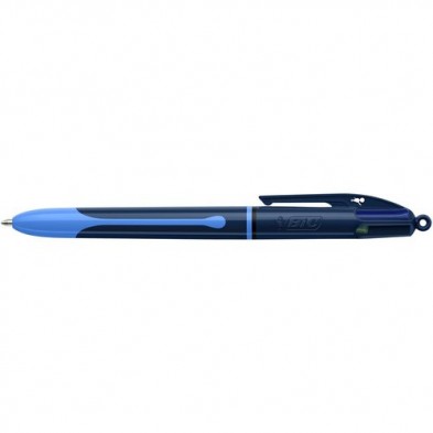 BOLIGRAFO BIC 4 COLORES SMOOTH AZUL